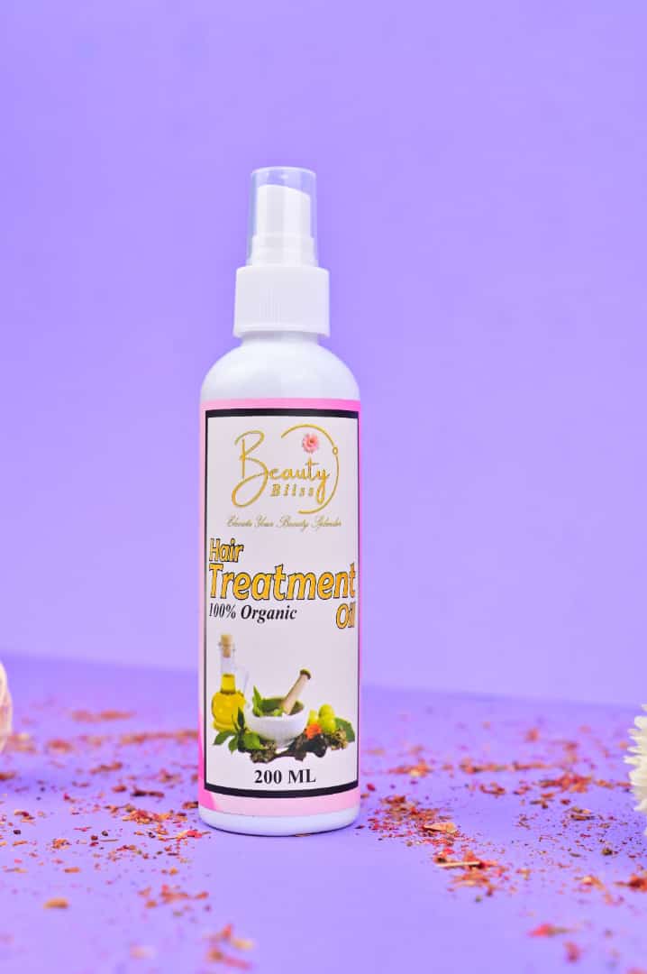 Hair care Oil 100% Organic 200 ML Hair Care beauty bliss